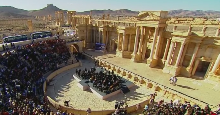 Mediálny koncert Ruska v Palmýre pokrývala aj CNN